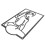 C Iron Woman Line Art da appendere 33x21.5cm 7.09oz 16
