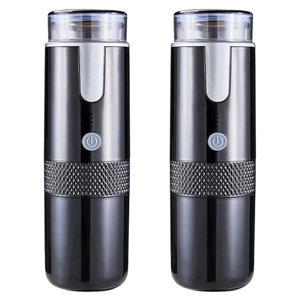 2X Macchina Per Caffè Elettronica Macchina Per Caffè Espresso Ricaricabile Auto Marca Gruppo