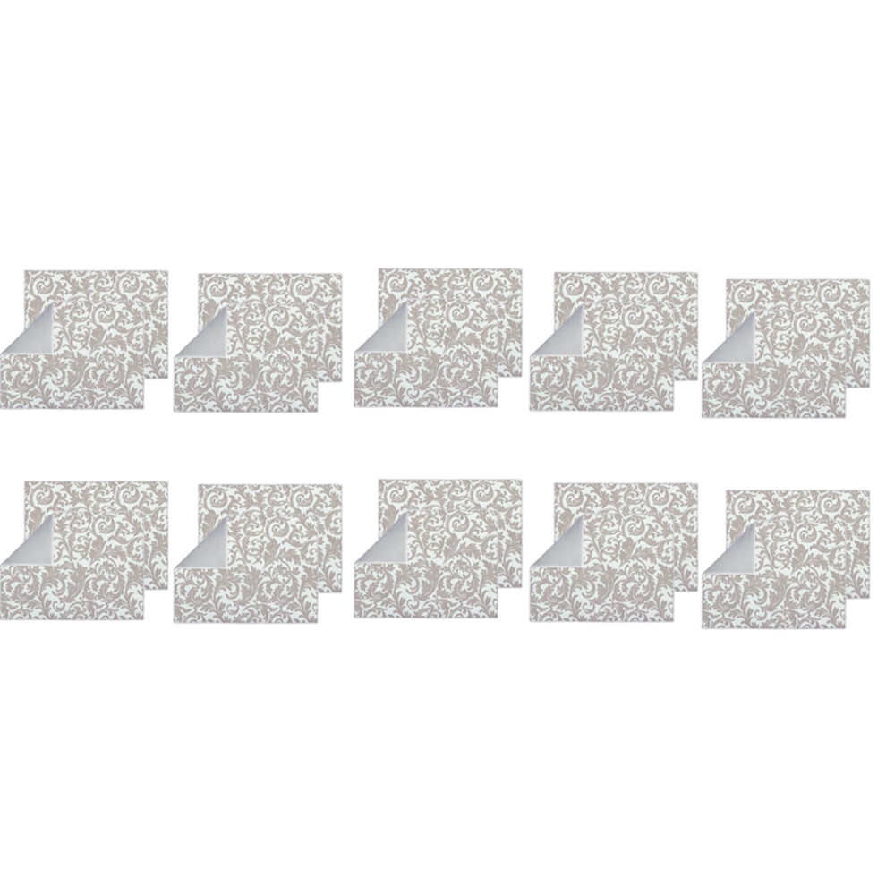 Confezione Da 20 Tappetini Assorbenti Per Asciugare I Piatti, Lavabili In Lavatrice, Per La Cucina.