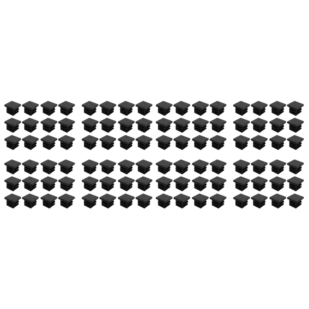96 Pcs 19Mm X Blanking End Caps Square Tubing Tube Insert Plastic 4854049528911