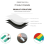120 Pack Dry Erase Magnetic Labels Magnets Sticker Reusable Name Tags 3