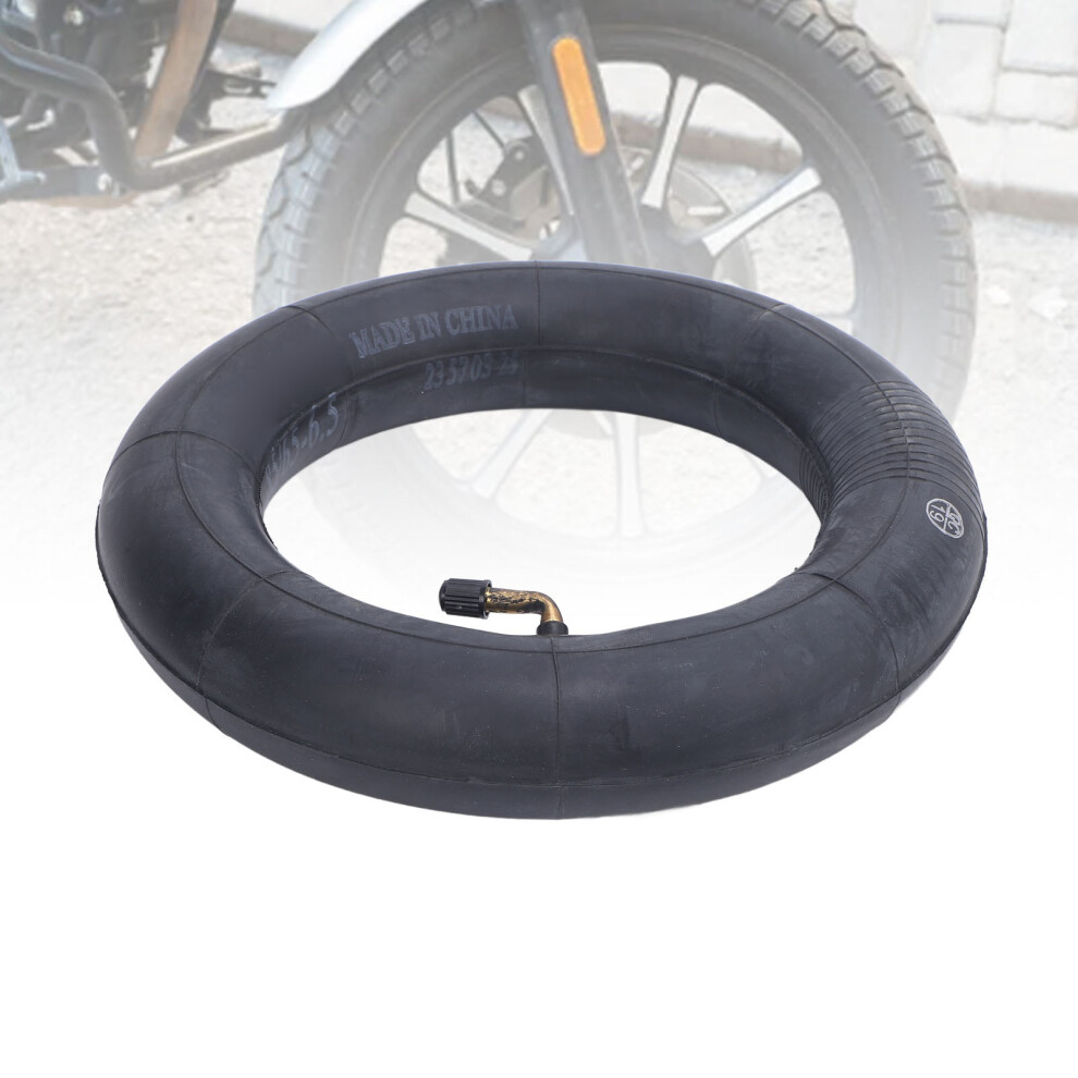 85/65-6.5-17 Rubber Electric Scooter Inner Tube With Bent Valve Replacement 7891335142205