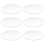 6X Transparent 3mm Thick Mirror Acrylic Round Disc Diameter:85mm 1