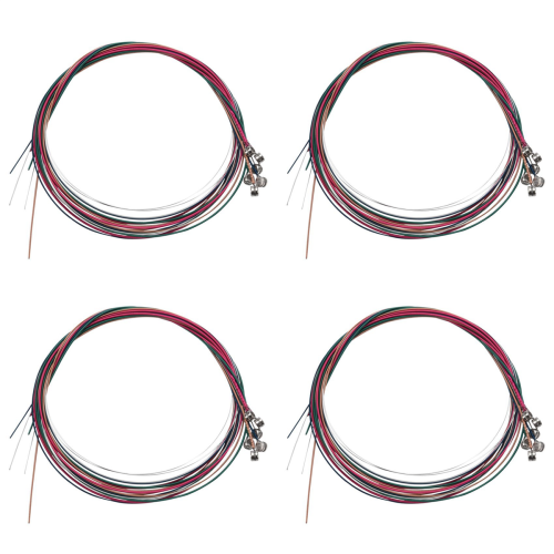 24 corde colorate arcobaleno per chitarra acustica 1