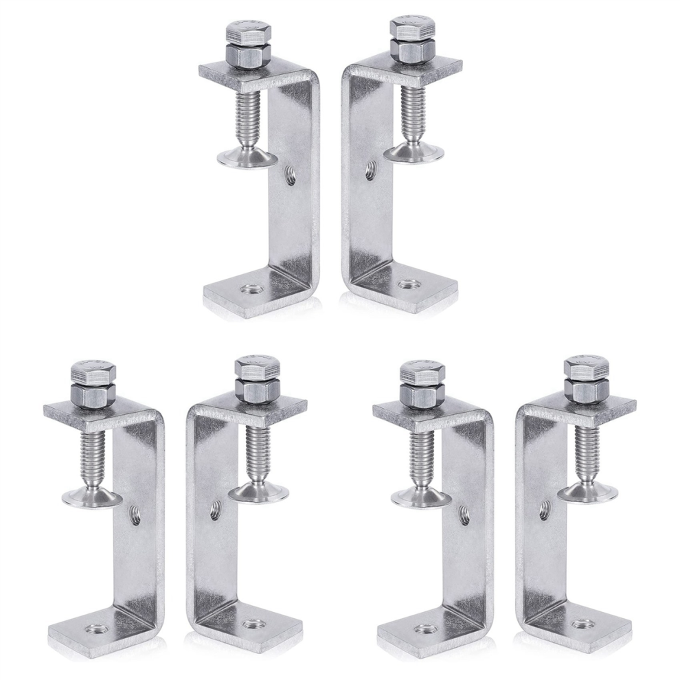 Metal Clamp Heavy Duty C Woodworking With Wide Jaw Openings (65Mm), 6P 4854049534479