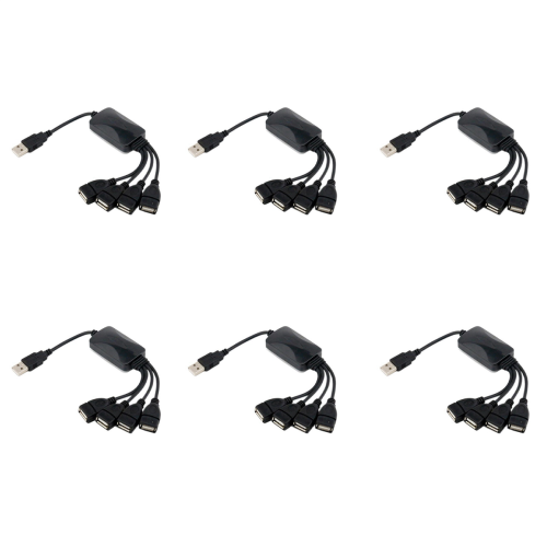 Prolunga BT 6 Fili Cavo Prolunga Telefono BT ERHUO - 15 Metri, 4 Fili, Piatto, Per Casa E Ufficio Prolunga Rj11