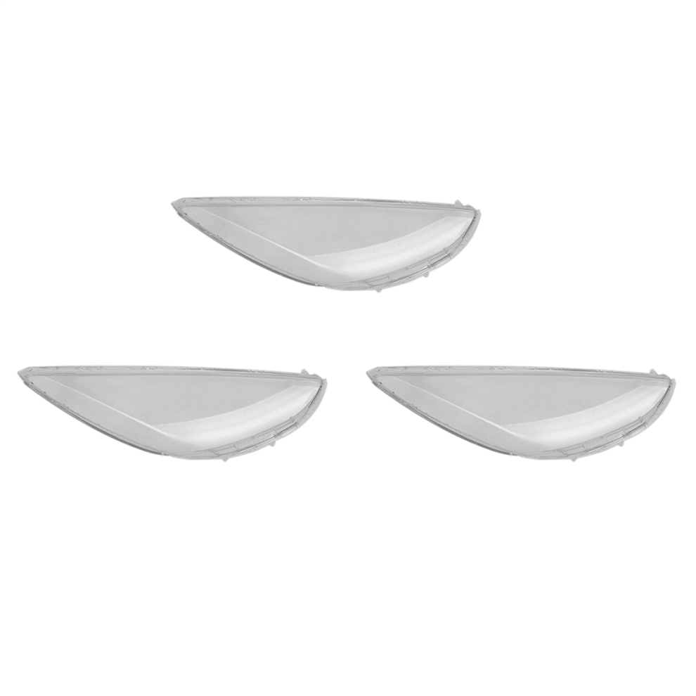 3X Car Right Headlight Shell Lamp Shade Transparent Cover Glass Lens F 4854049535575
