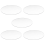 5X Transparent 3mm Thick Mirror Acrylic Round Disc Diameter:85mm 1