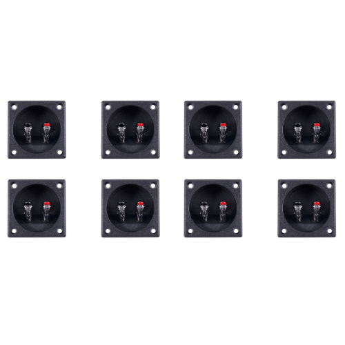 8X Copa de terminal de caja de altavoz tipo poste de unión doble de ...