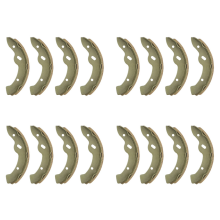 16x Golf Cart Accessories Replacement Brake Shoes for 27943G01 70795G0