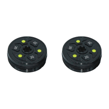 2x 20G golfputtergewichtschroef Vintage clubkopgewichtaccessoire