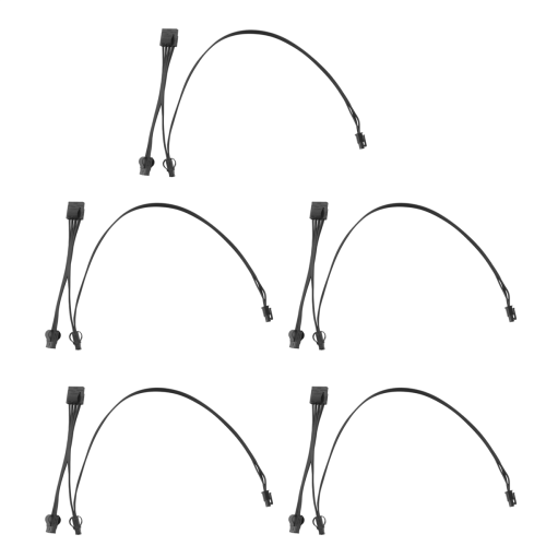 Câble d'alimentation 5 broches 1 à 3 périphériques 4 broches Molex IDE 5P PSU pour 1