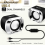 4x krachtige full-range stereo subwoofer pc-luidspreker draagbare basluidspreker 9