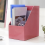 3X Kraft Paper Magazine Rack Bookend Μεγάλη Βάση Βιβλίου Βάση Αρχείου Fold 6