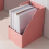 3X Kraft Paper Magazine Rack Bookend Μεγάλη Βάση Βιβλίου Βάση Αρχείου Fold 4
