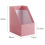 3X Kraft Paper Magazine Rack Bookend Μεγάλη Βάση Βιβλίου Βάση Αρχείου Fold 5