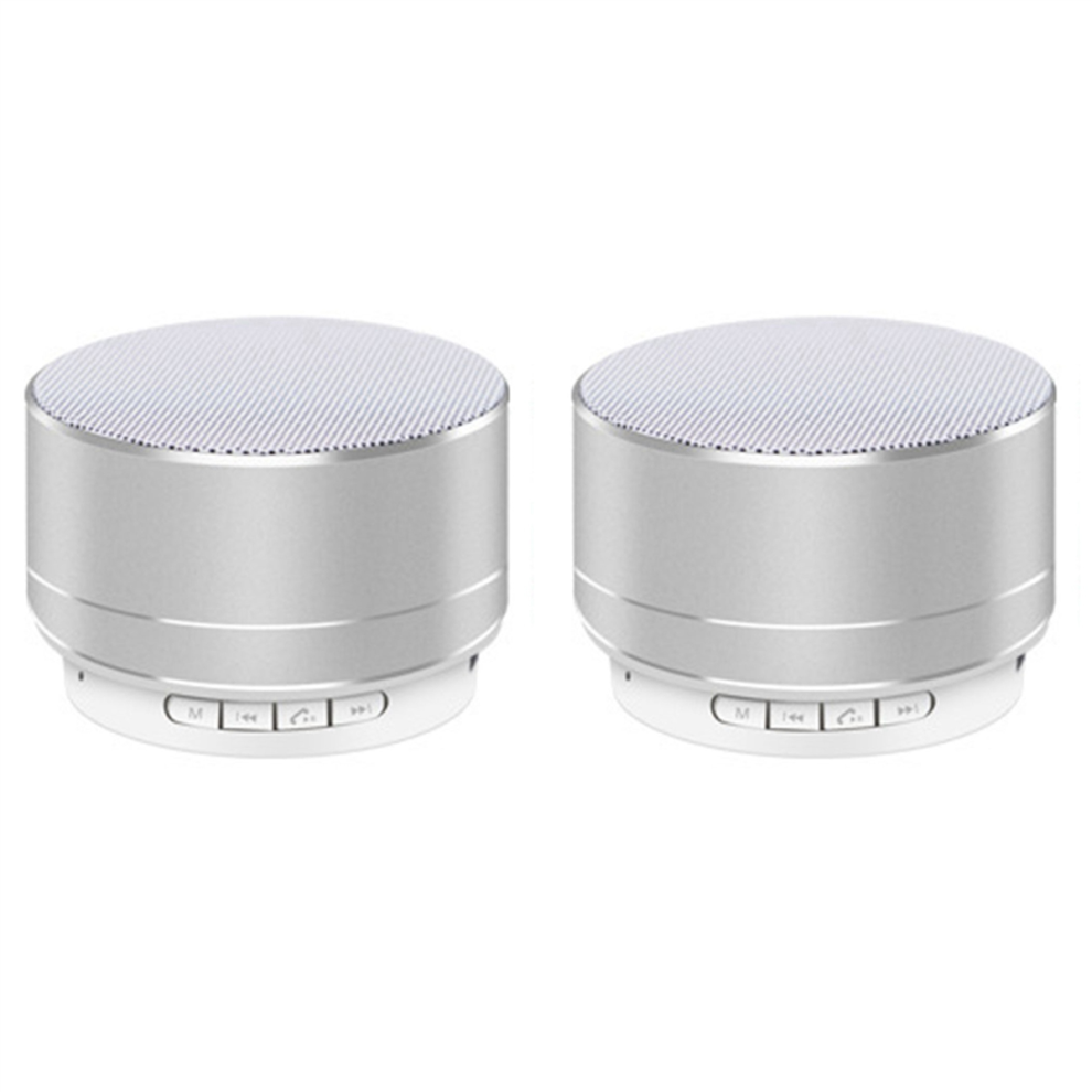 2X A10 Mini Bluetooth Speaker Portable Outdoor Cannon Subwoofer Sound 4851780680960