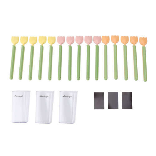 15 Stück Tulip Magnet-Dichtclip, PP/PS, Kühlschrank 1