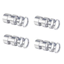 16 stuks 5/10/15/20 mm aluminiumlegering headset-stuurpen spacer 28,6 mm vorkwas