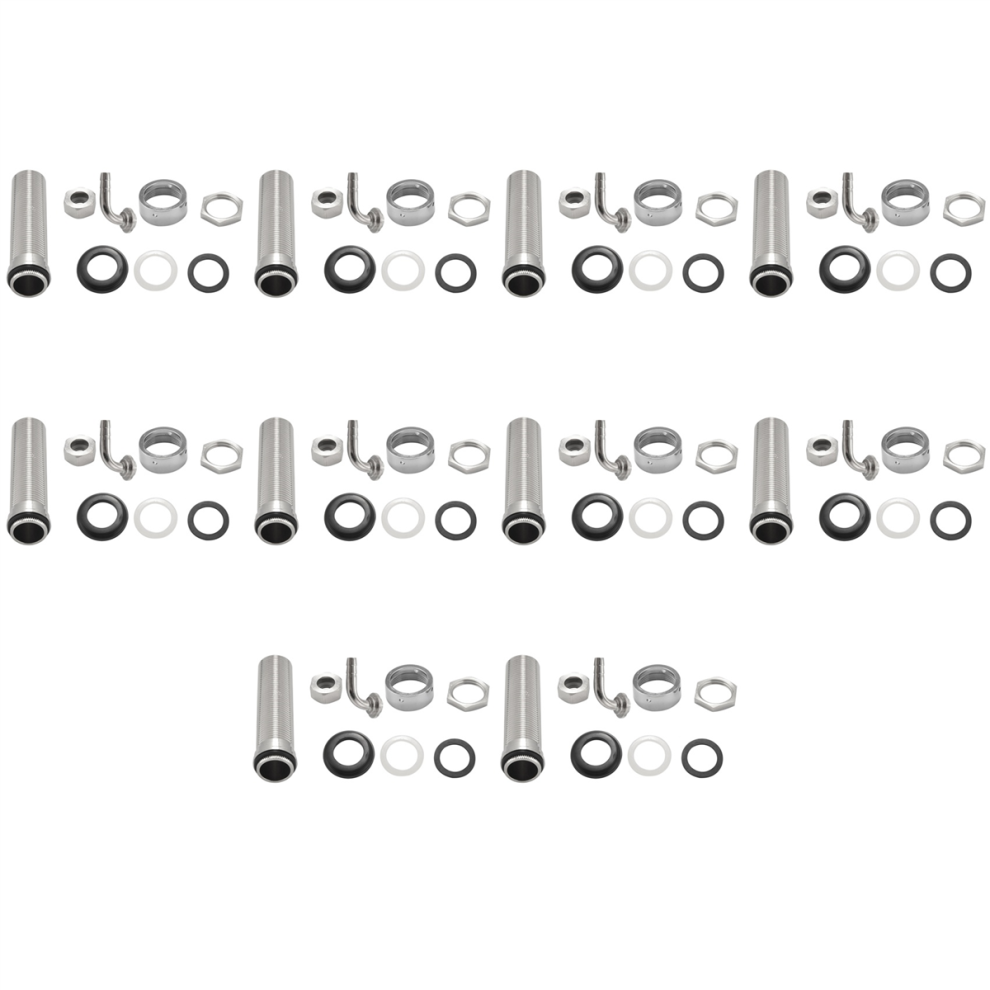 10Pcs 92.5Mm Stainless Steel Elbow Shank Beer Tap Draft Faucet Accesso 4851780682711