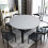 2X Round Tablecloth with Elastic Edge Waterproof Oil Proof PVC Table C 7
