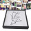 29CM White Shadow Box Map Frame with Ticket & Postcard Slot Display 16