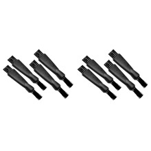 8 stuks dubbelzijdige trimmer scheerapparaat reinigingsborstel clipper reiniger voor