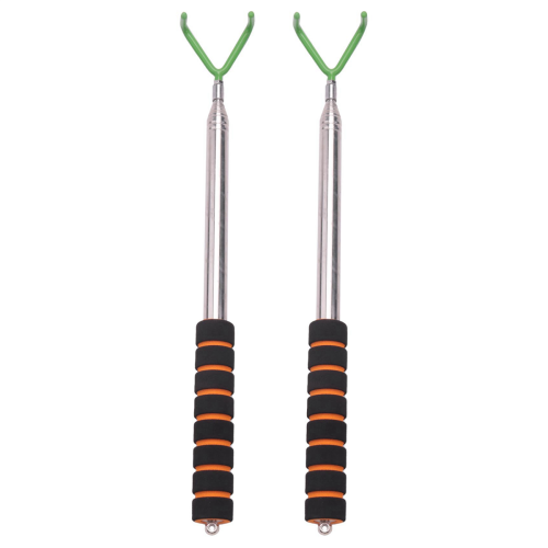 2X Disc Golf Retriever Τηλεσκοπική Αρπάγη Ανάκτηση από Ανοξείδωτο Ατσάλι 2