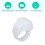 BT 5.1 Tragbarer Smart Ring Schwarz 30mAh 10m 10