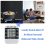 2X Digital Dual Kitchen Timer, 3 Channels Count UP/Down Triple Cooking 7