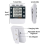 2X Digital Dual Kitchen Timer, 3 Channels Count UP/Down Triple Cooking 4