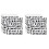 1440 Pieces 20 Sheets Self-Adhesive Vinyl Sticker, Alphabet Letter Num 1