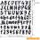 1440 Pieces 20 Sheets Self-Adhesive Vinyl Sticker, Alphabet Letter Num 4