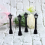 8Pcs Straße Post Lichter Modell Eisenbahn Zug Lampe Miniatur Dorf Pat 5