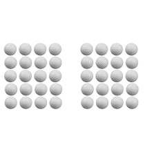40 pelotas de práctica de golf de aire, pelota de espuma, entrenamiento de golf en interiores y exteriores