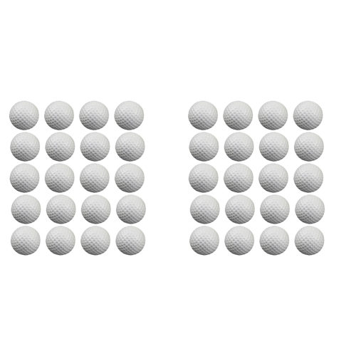 40 Pcs Air Golf Practice Balls,Foam Ball,Golf Training Indoor and Outd 1