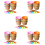 30Pcs Eis Schüssel Set Verschiedene Farbe Löffel Geschirr Kinder Warenkorb 1
