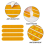 12 pegatinas reflectantes impermeables para Max G30 7