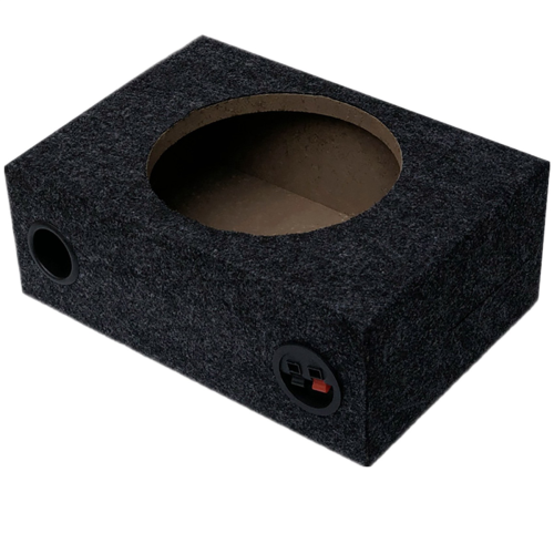 2X Single 8-Inch Sealed Universal Speaker Boxes Car Box Subwoofer for 2