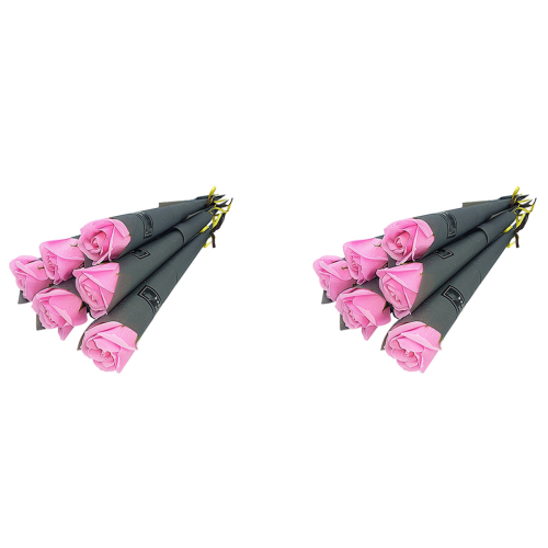 20Pcs Single Rose Simulation Korean Soap Flower Valentine'S Day Gift R