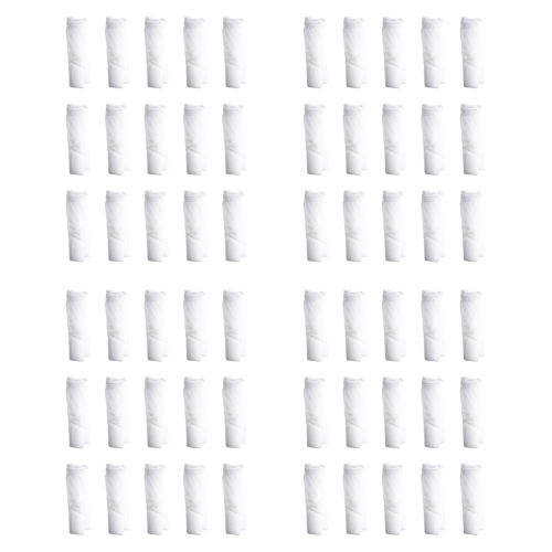 80-pack zeefzak, 5 gallon verf met elastische bovenopening, wit