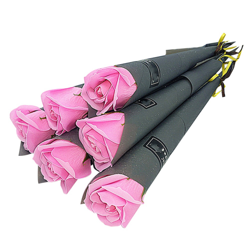 20Pcs Single Rose Simulation Korean Soap Flower Valentine'S Day Gift R 2