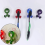 Lot de 2 porte-brosses à dents avec ventouses et crochets muraux réutilisables 6