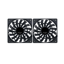 2X Mute 120mm 12cm PWM Cooling Fan Slim 12mm,New 120X120X12mm DC 12V 0