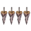 4X M35 HSS Co Step Drill Bit Cobalt Cone Bits 4-32mm Wood Stainless St 2