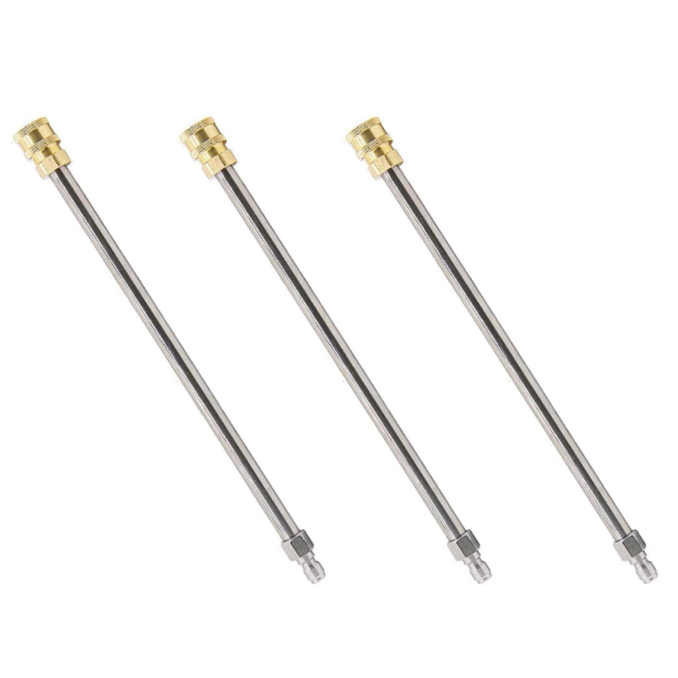 Varillas De ExtensióN Para Hidrolavadora De 17 Pulgadas, Acero Inoxidable, 1/4 De Pulgada, ConexióN RáPida-image