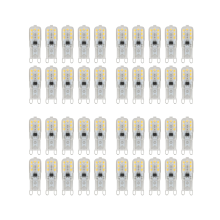 40 x G9 5W LED Lampadina a capsula dimmerabile Sostituisce le lampade AC220-240V, W