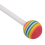 6X Kinderpercussie Lollipop Drum, 6 inch 7