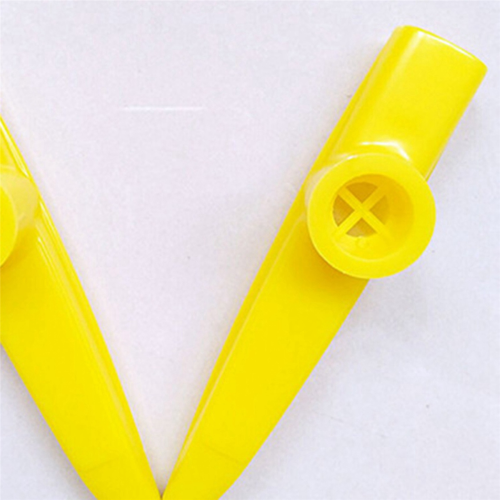 Πλαστικά μουσικά όργανα Kazoos με διαφράγματα φλάουτου Kazoo για Gif