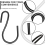 240Pcs 1-Inch Mini S-Shaped Hook, Small Metal Decorative for Crafts(Bl 4